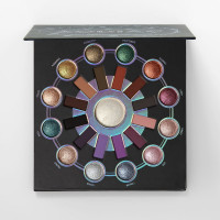 Палетка запеченных теней BH Cosmetics Zodiac 25 Color Eyeshadow & Highlighter Palette